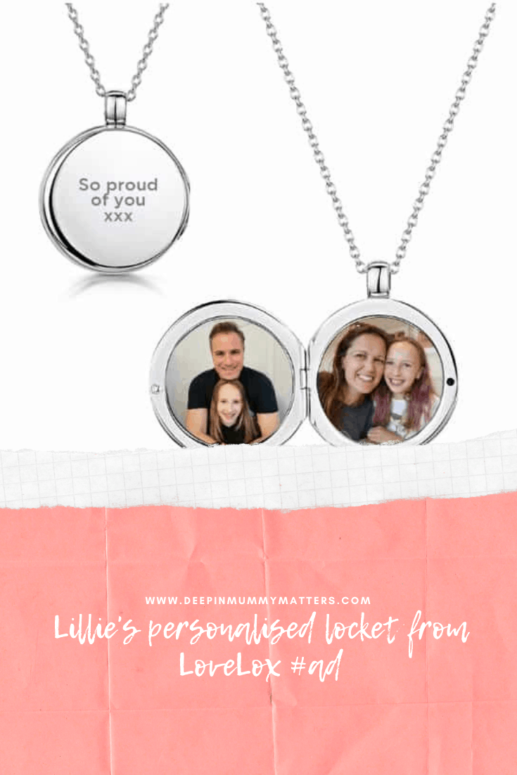 Lillie's Personalised Locket from LoveLox #ad 2