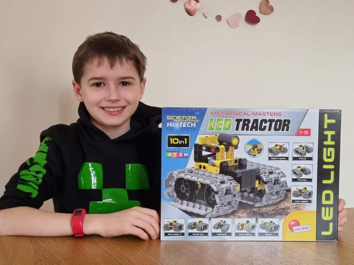 Hi-Tech Science Stem Technics 10 In 1 Led Tractor