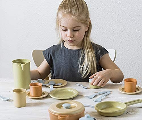 #WIN Dantoy Bio-Toy Pretend Play Dinner Set