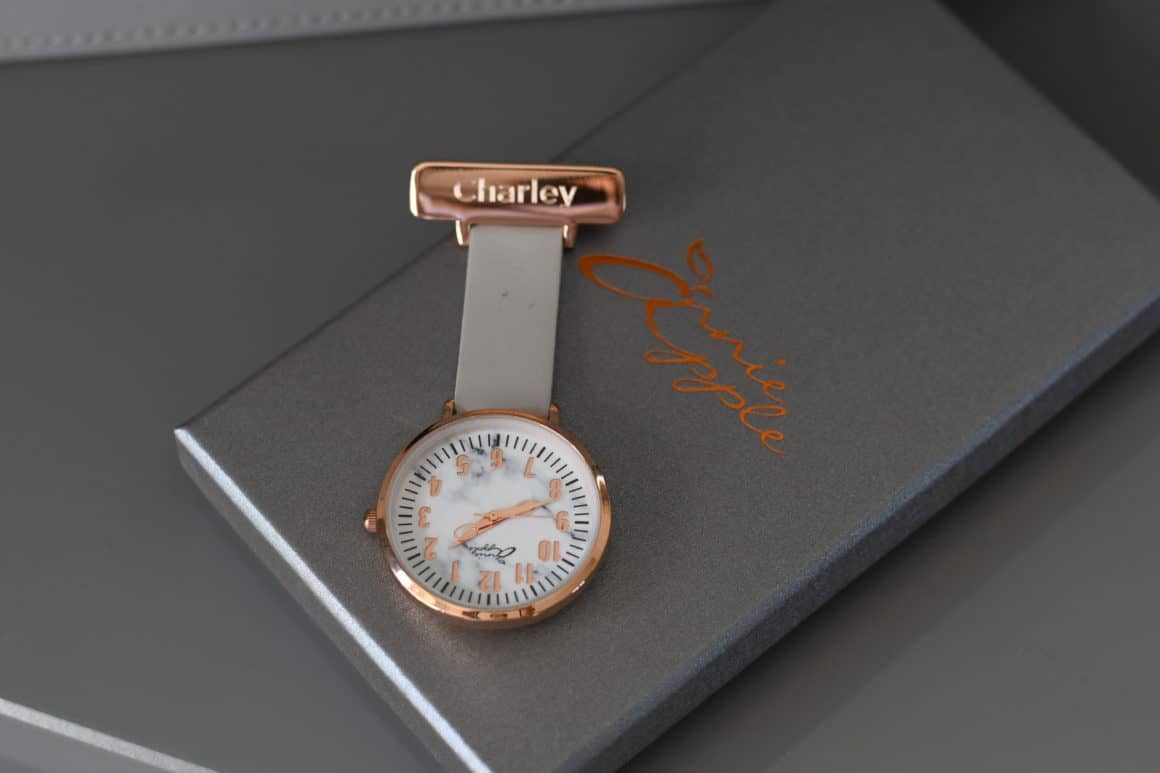 Personalised Nurse Watch from Engravers Guild #ad