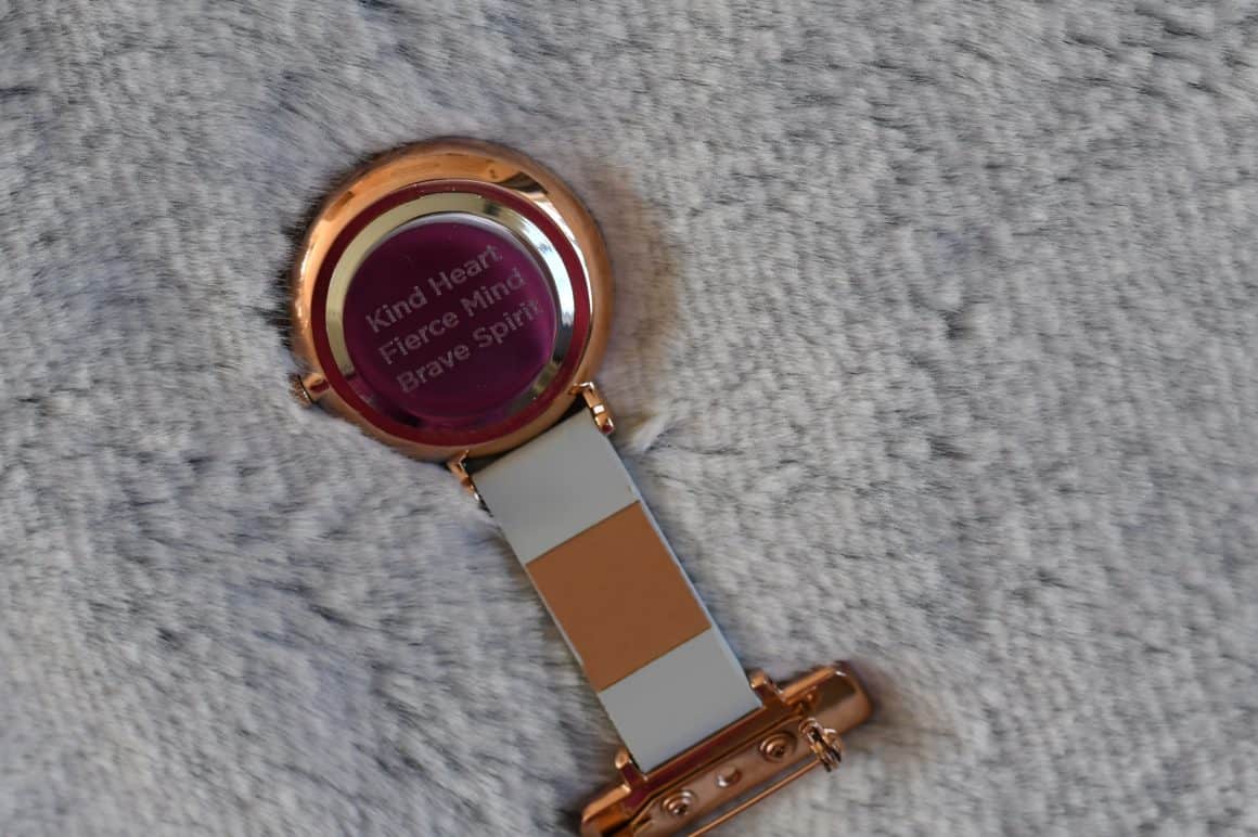 Personalised Nurse Watch from Engravers Guild #ad