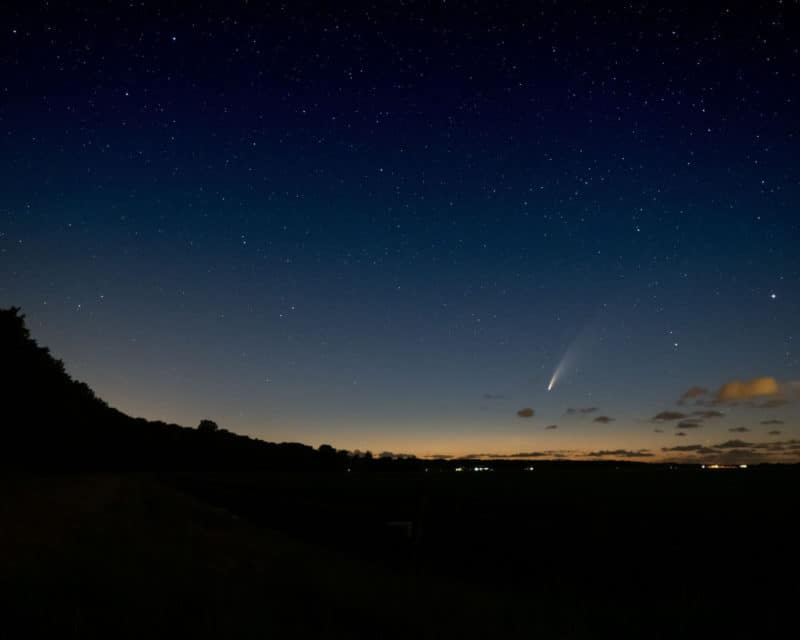 Garden stargazing