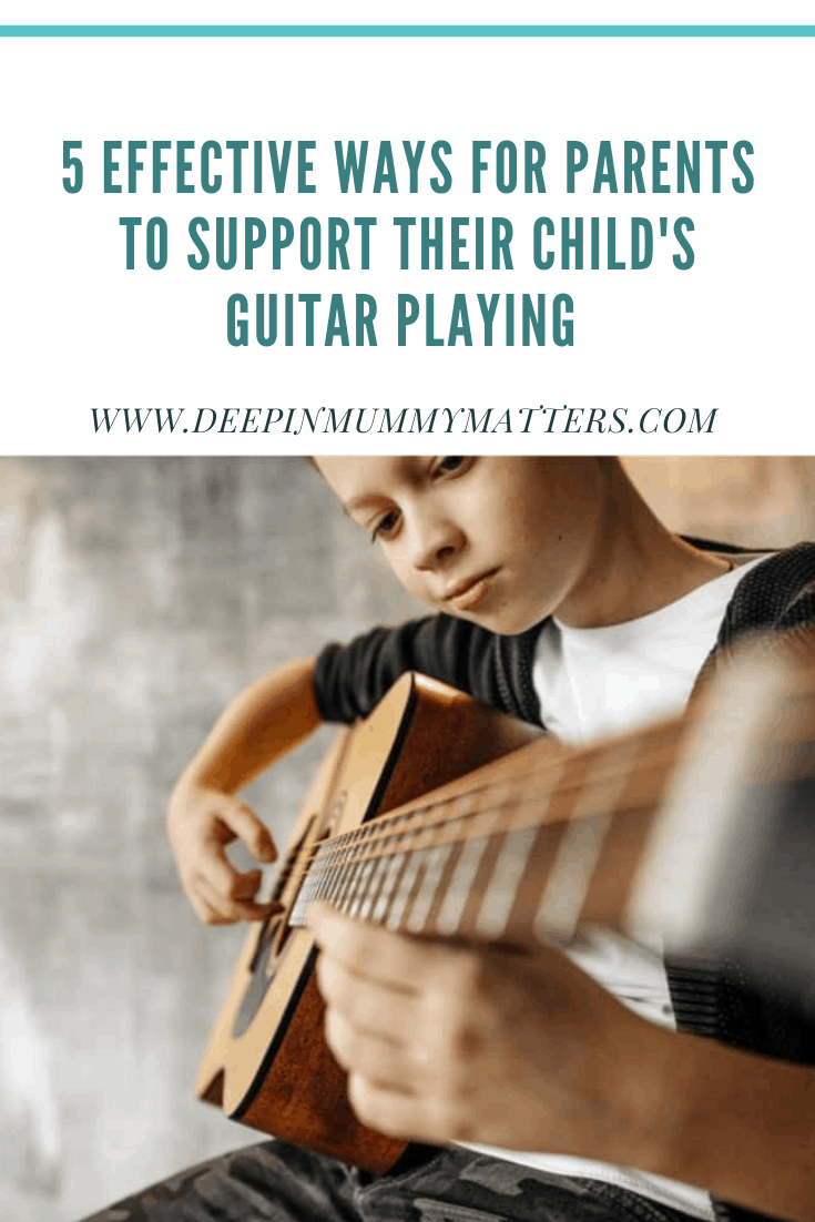 5 Effective Ways for Parents to Support Their Child's Guitar Playing 1