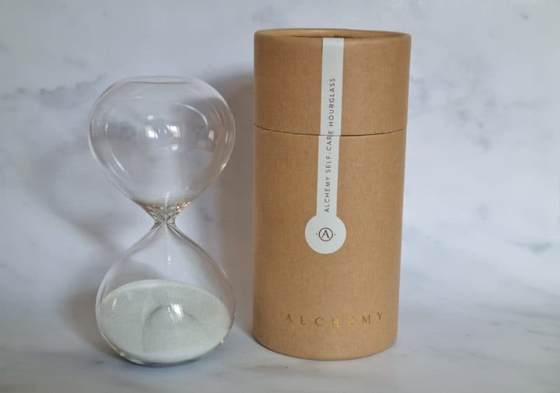 Alchemy Self Care Hourglass