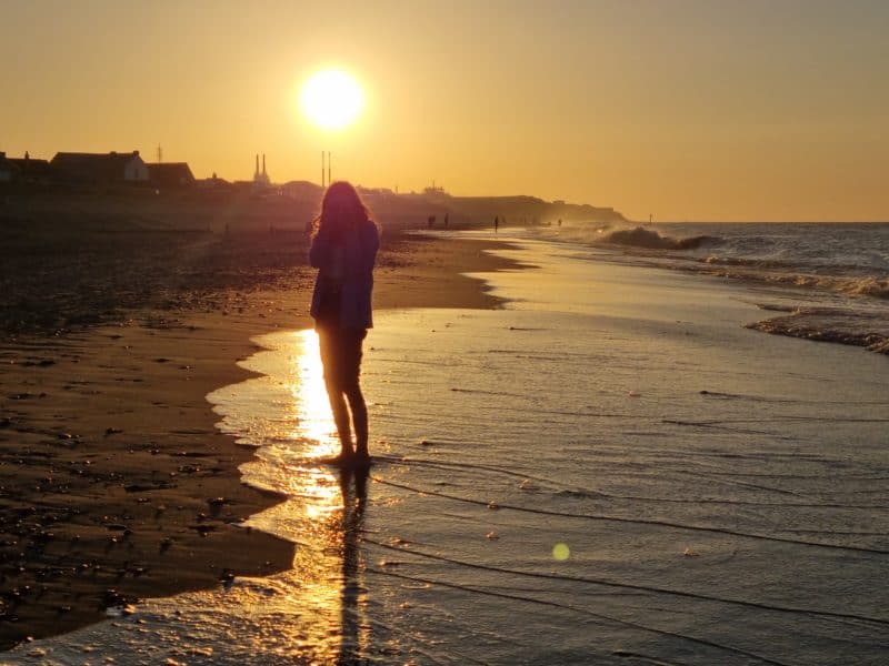 Bacton Sunset