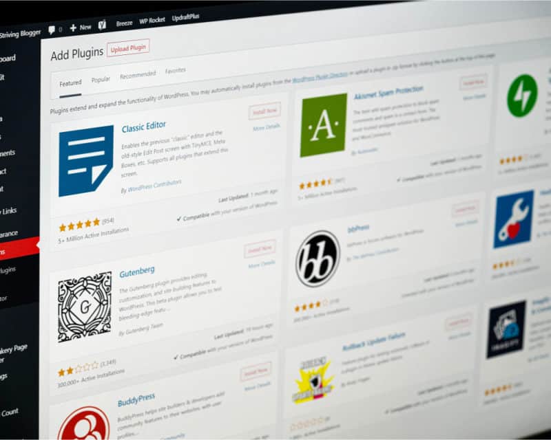 Wordpress plugins