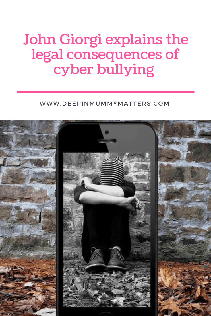 John Giorgi Explains the Legal Consequences of Cyberbullying 1