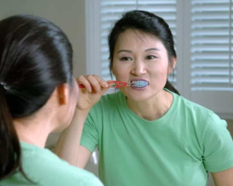 Teeth brushing