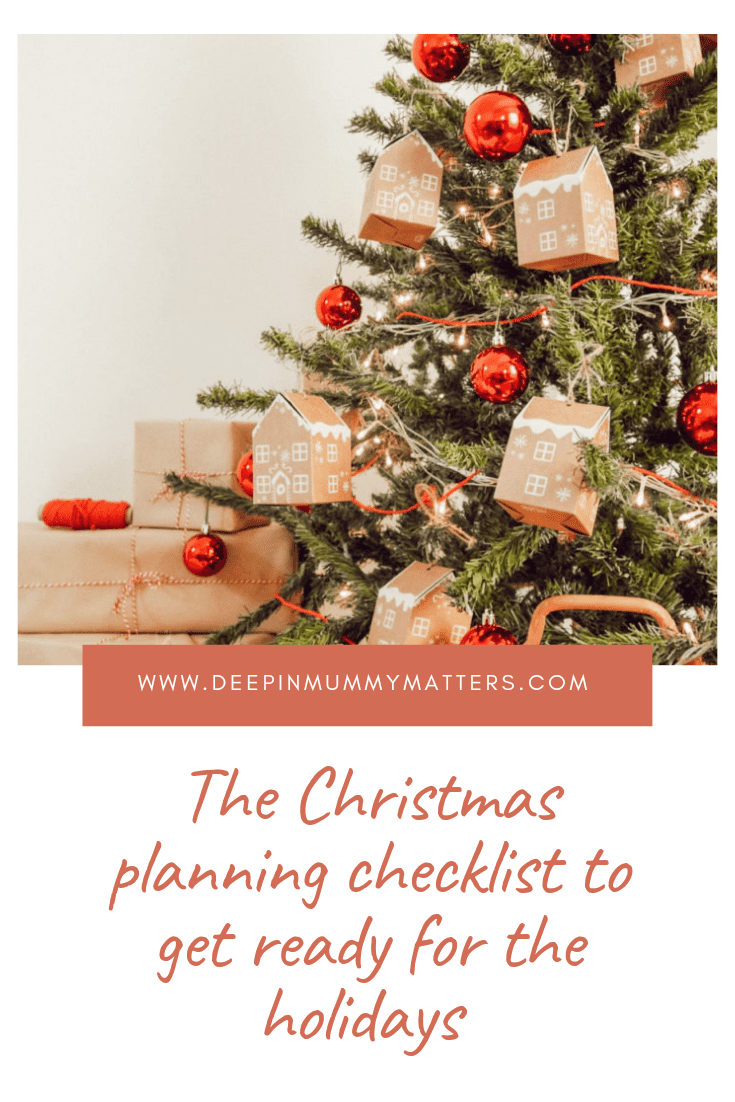 The Christmas Planning Checklist To Get Ready For The Holidays 1