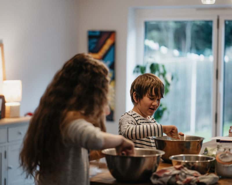 Family cooking