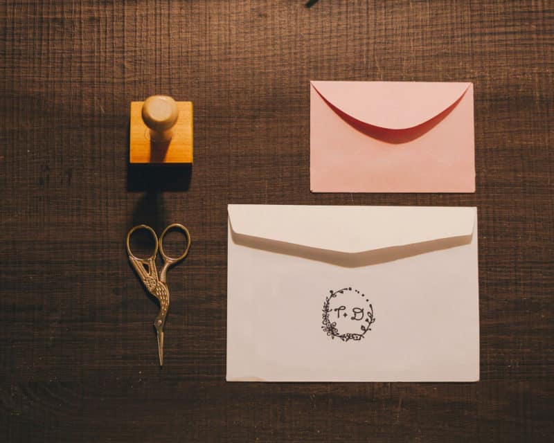 Monogram stationery