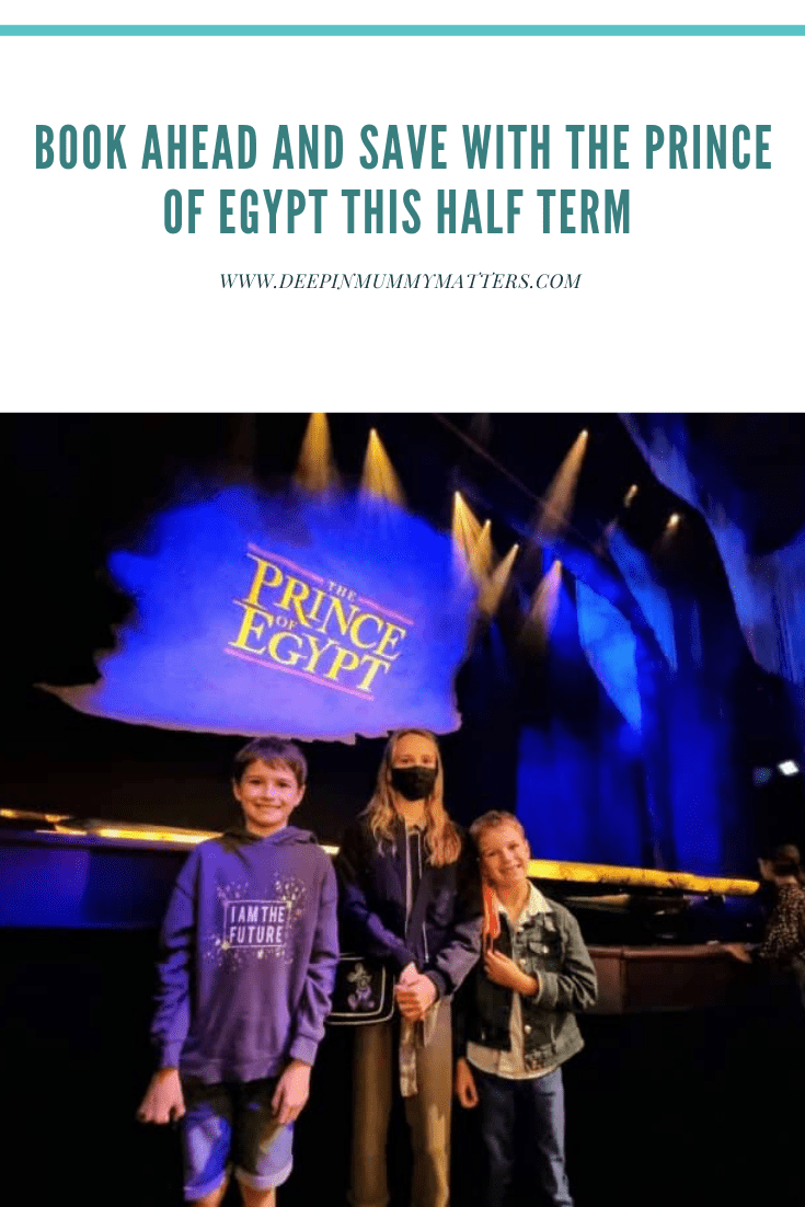 Book ahead and save with the Prince of Egypt this Half Term! 5