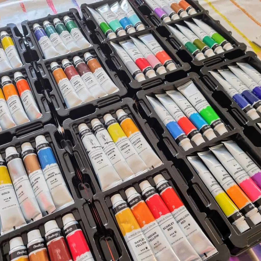 A Beginner's Guide to the Chalkola Acrylic Paints
