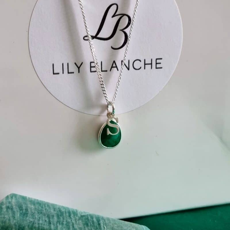 Lily Blanche Birthstone Necklace