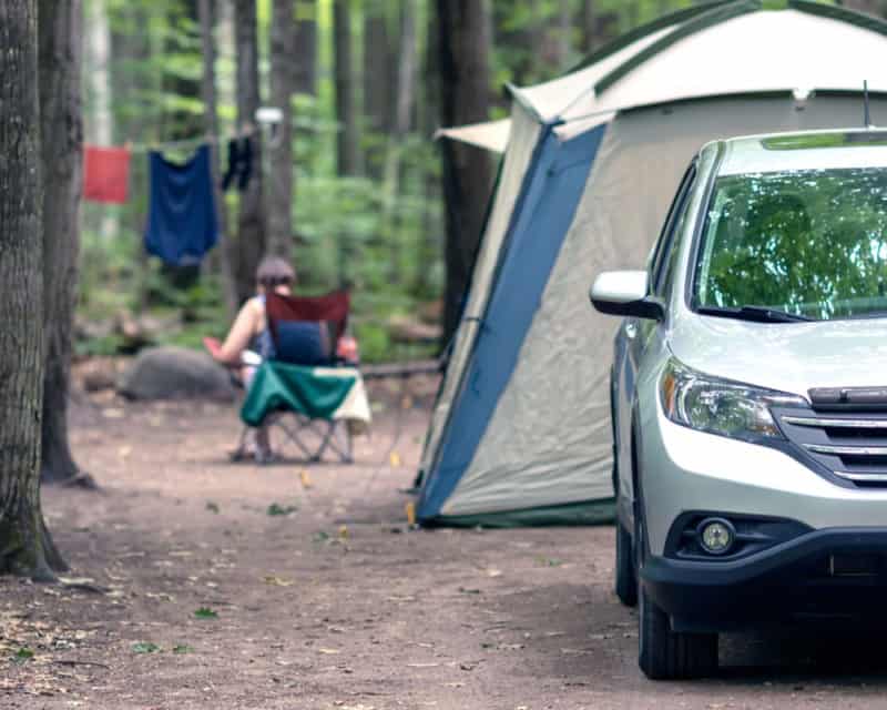 Family camping