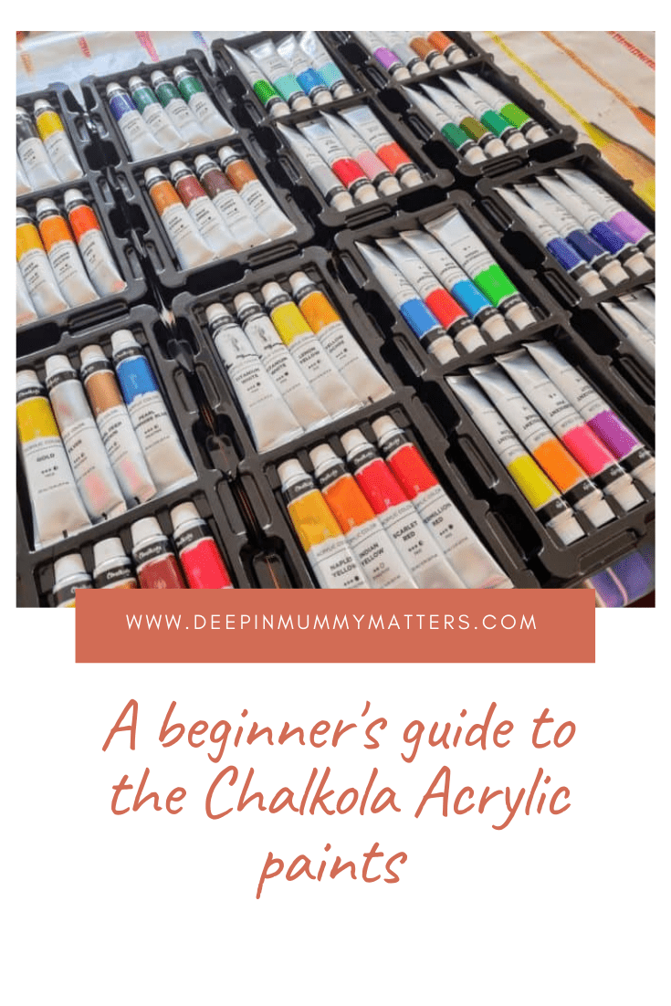 A Beginner's Guide to the Chalkola Acrylic Paints 5