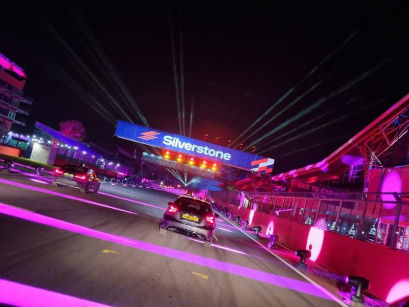 Silverstone Lap of Lights and festive fun for families 1