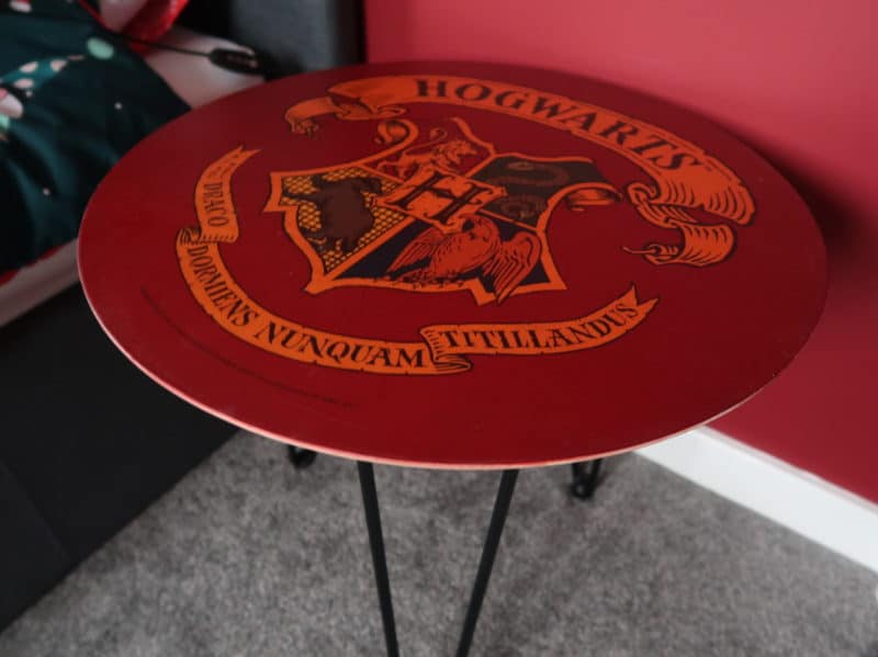Harry Potter wooden table