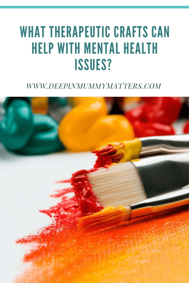 What therapeutic crafts can help with mental health issues? 1