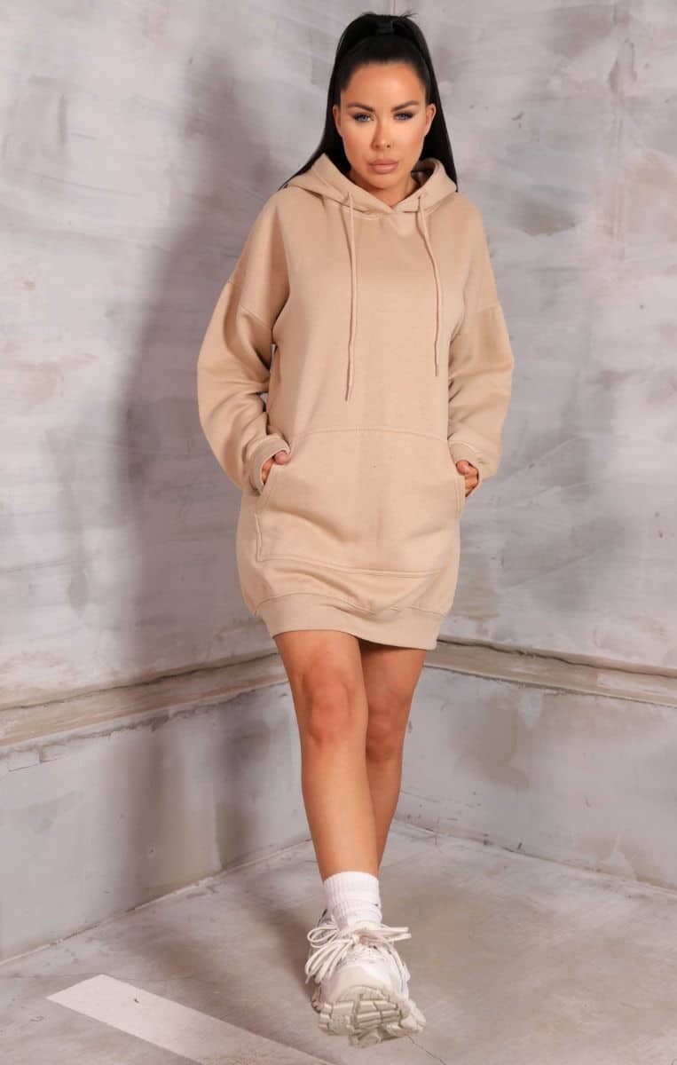 Oversized hoodie dress