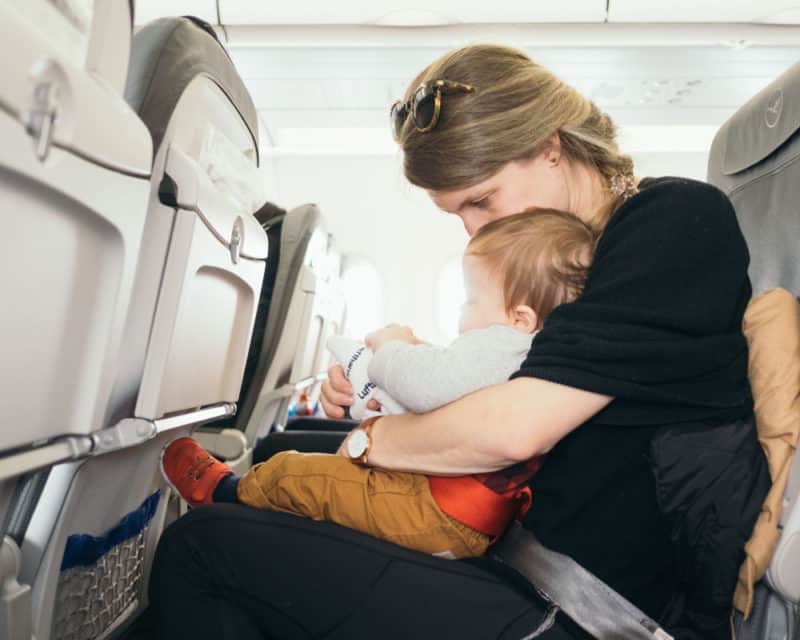 Flying with toddlers