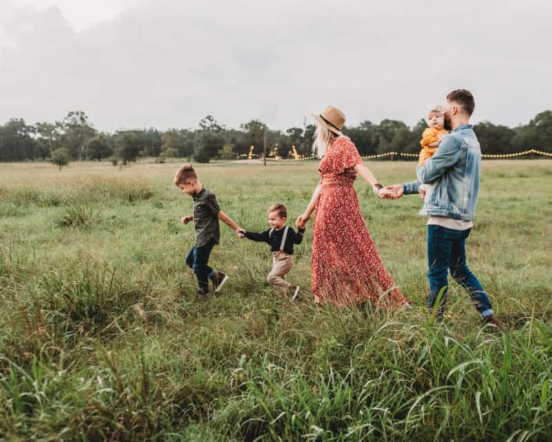 Family walk