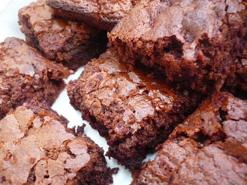 Chocolate brownie bites