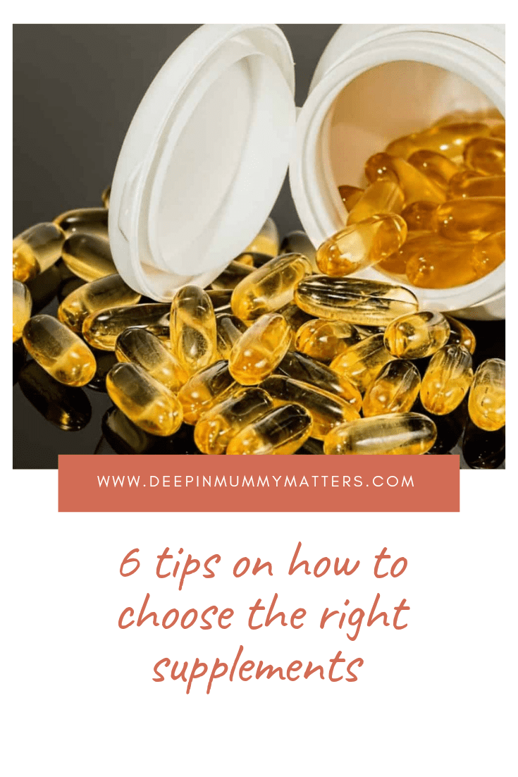 6 Tips On How To Choose The Right Supplements 1