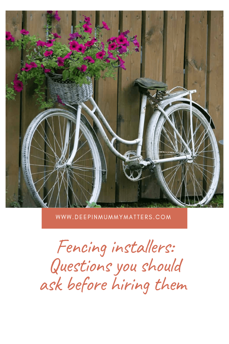 Fencing Installers: Questions You Should Ask Before Hiring Them 1