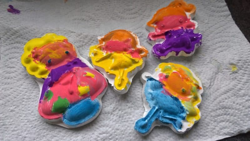 Salt dough ornaments