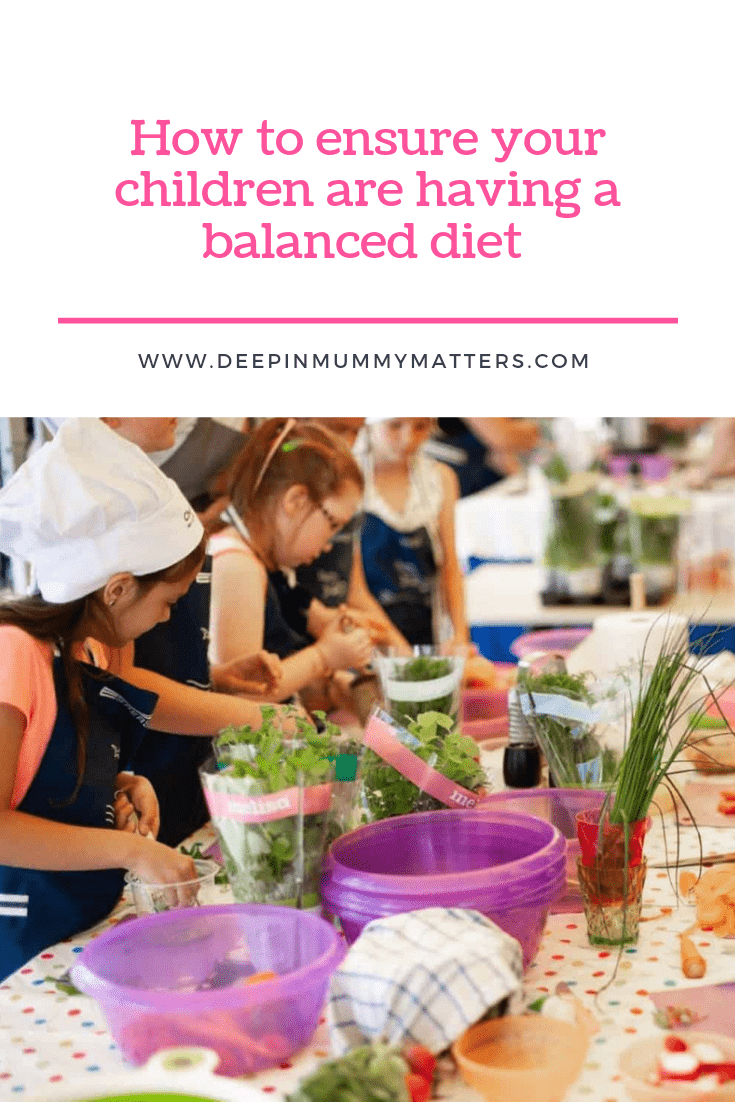 How To Ensure Your Children Are Having A Balanced Diet 1