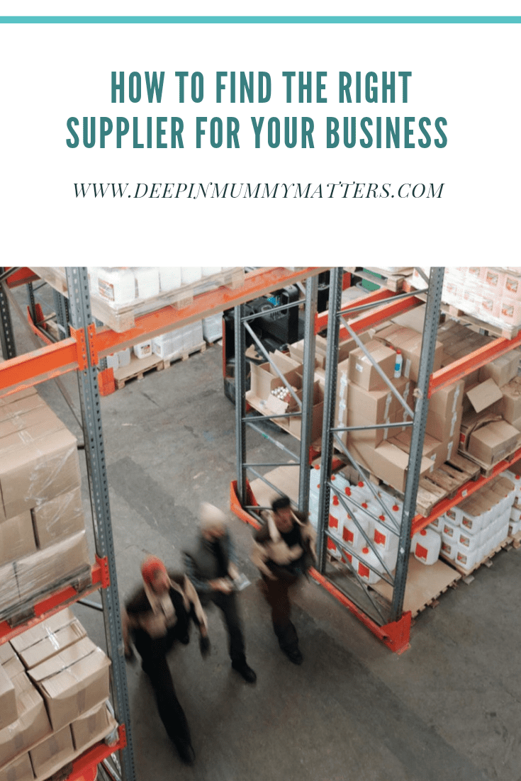 How to find the right supplier for your business 1