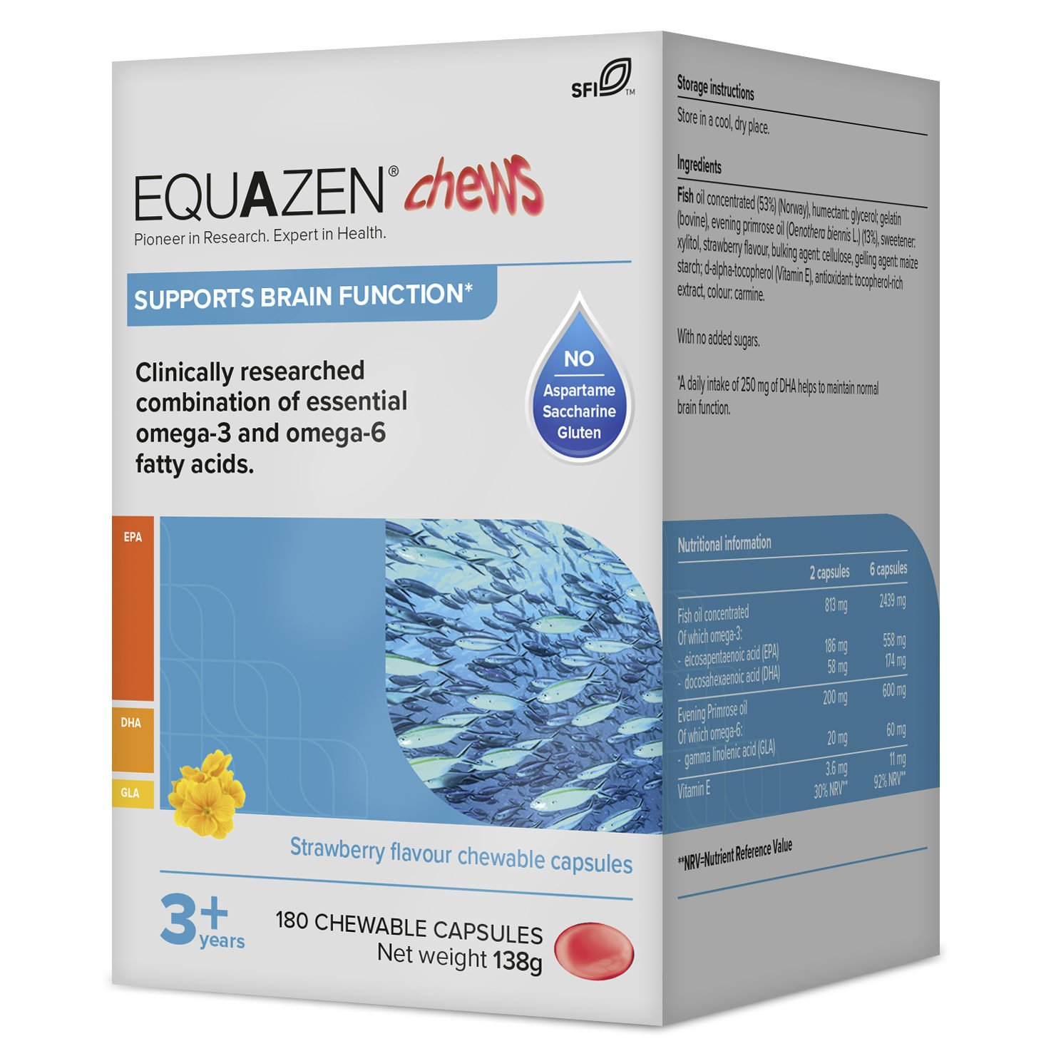 Equazen Omega-3 supplements