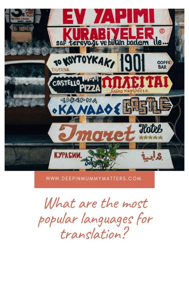 What Are The Most Popular Languages For Translation? 1