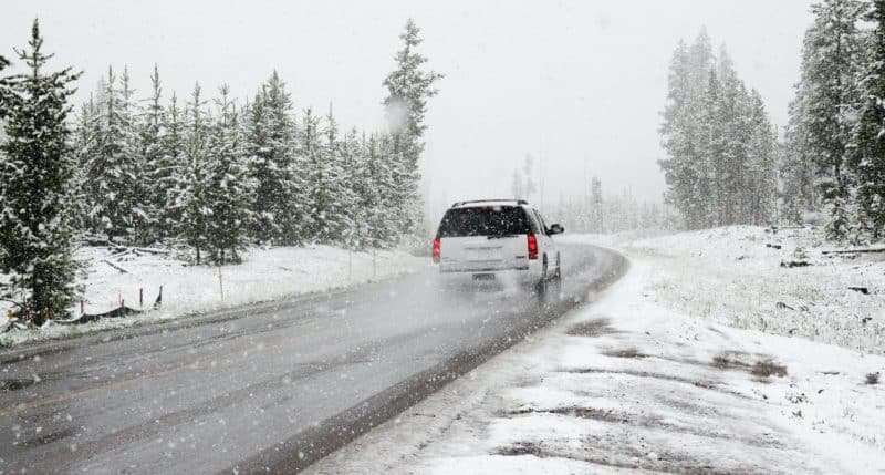 driving in snow