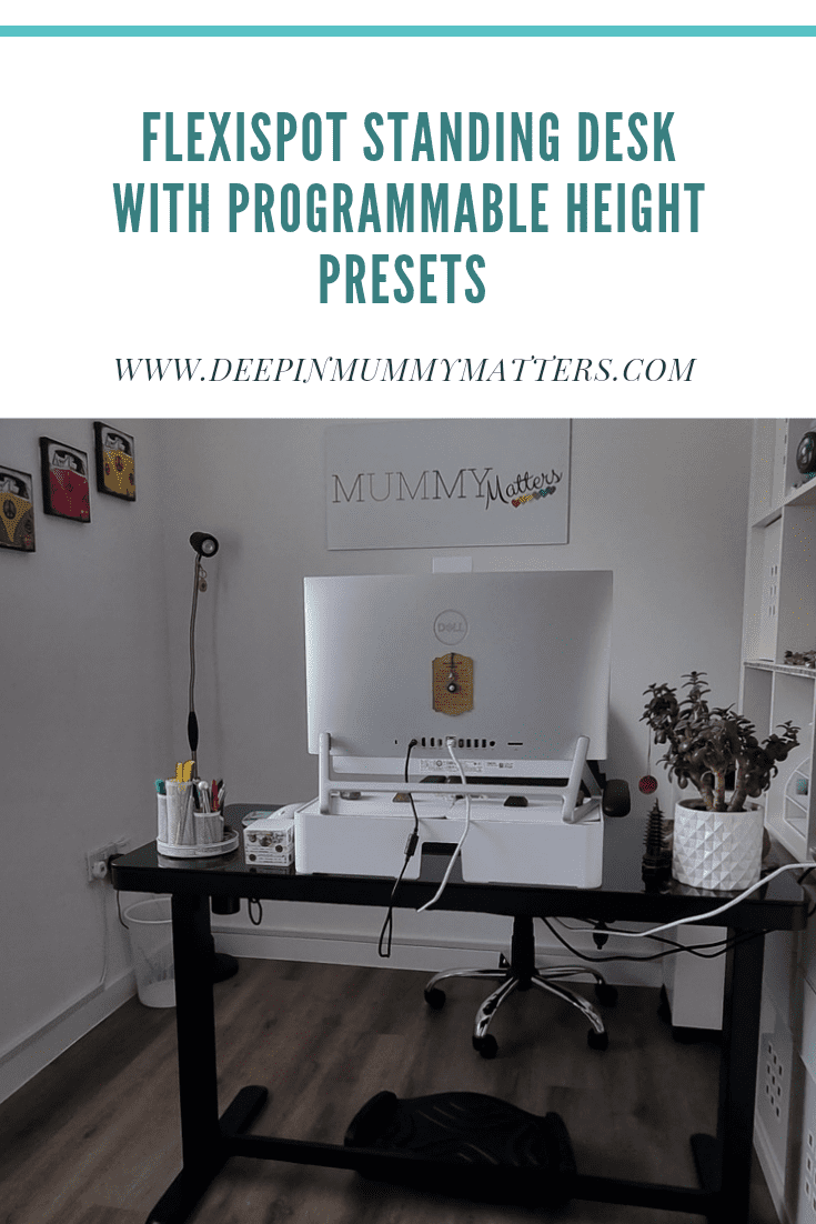 FlexiSpot Standing Desk with Programmable Height Presets 2