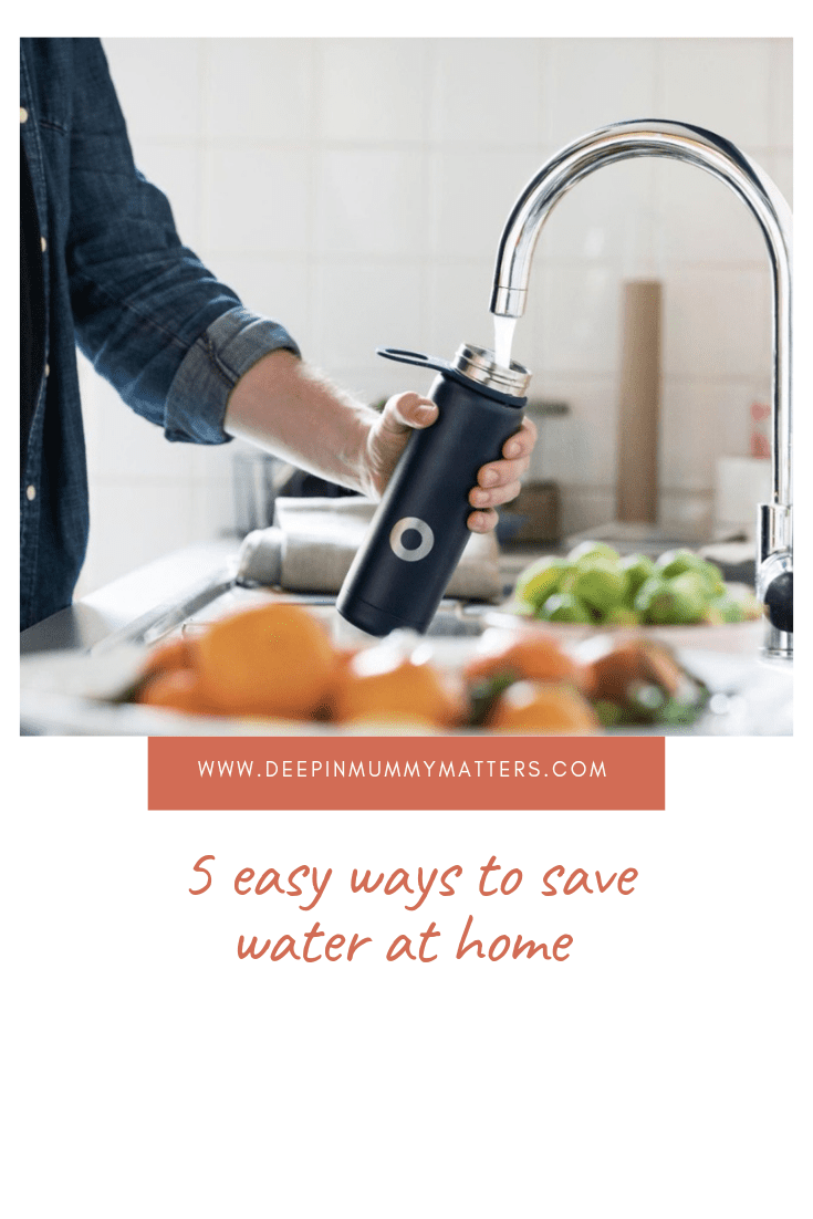 5 Easy Ways to Save Water at Home 1