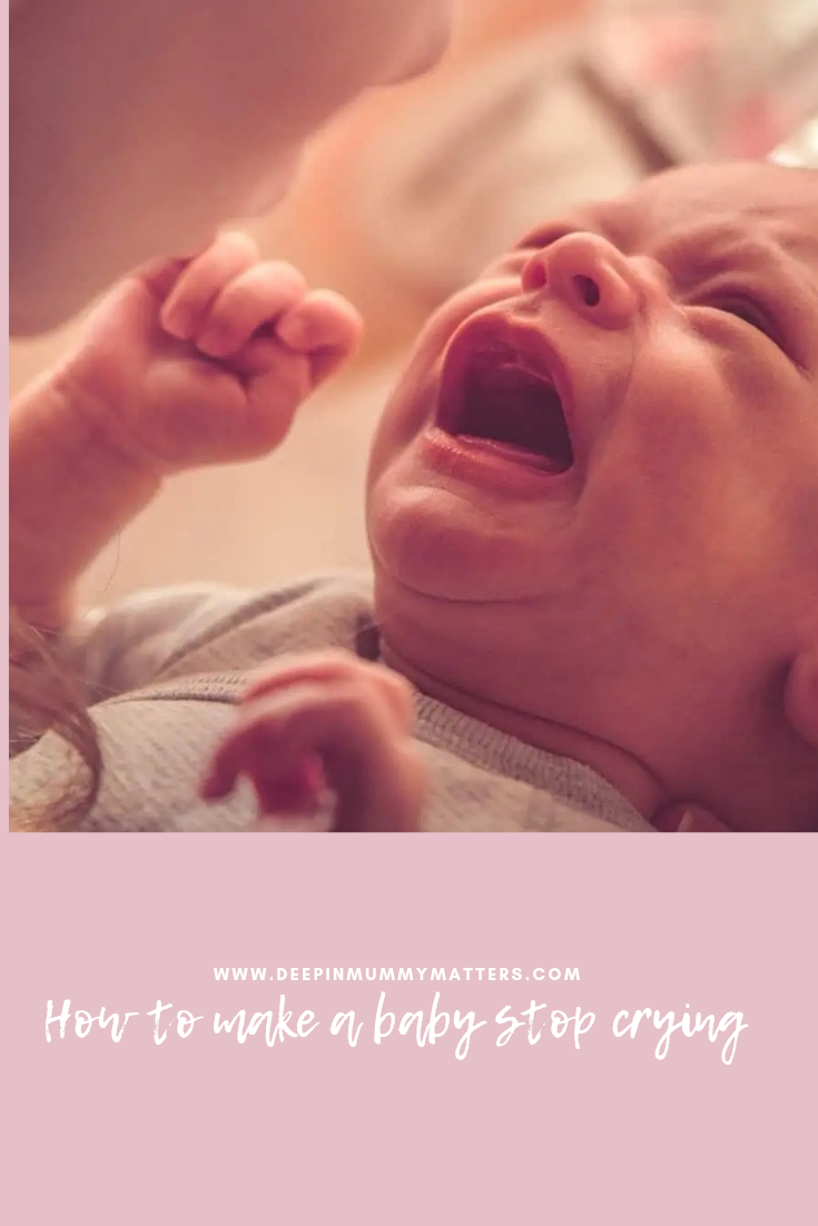 How to make a baby stop crying 1