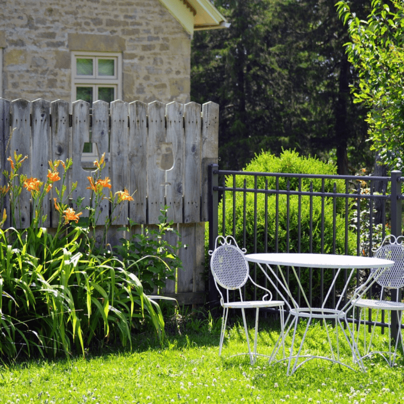 Make your garden more comfortable