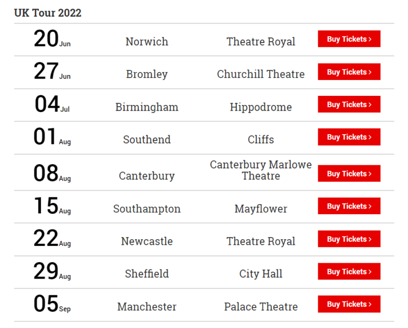 We Will Rock You UK Tour 5