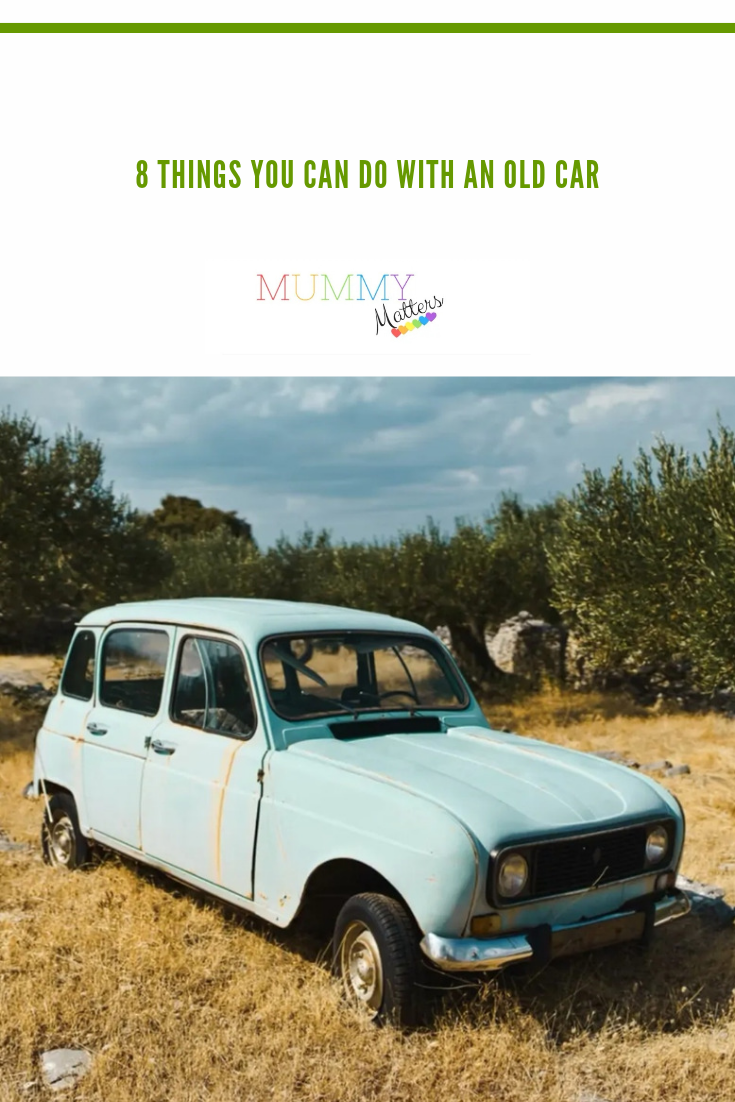 8 Things You Can Do With An Old Car 1