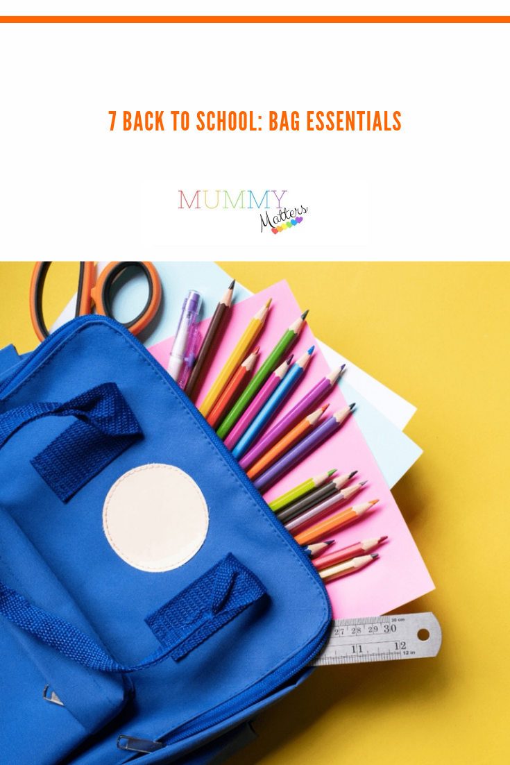 7 Back To School: Bag Essentials 1