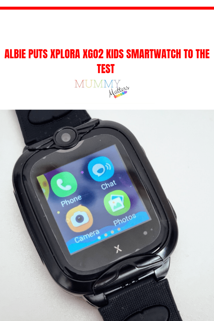 Albie puts Xplora XGO2 Kids Smartwatch to the test 2