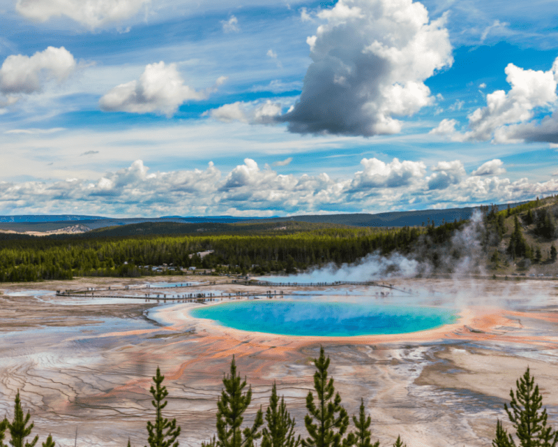 Hiking in Yellowstone