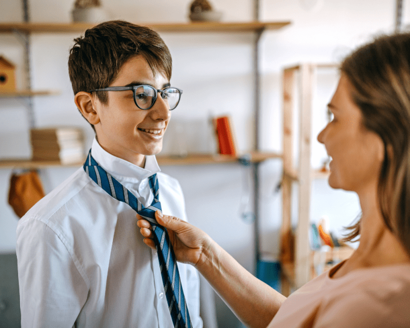 School Uniform encourages behaviour!