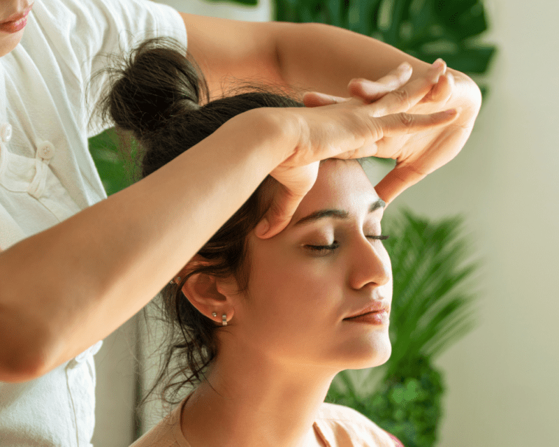 Aromatherapy massage