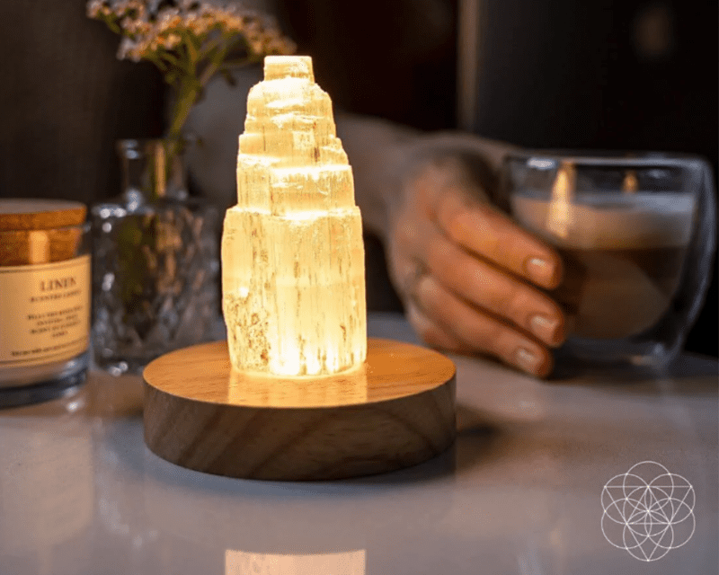 Healing Crystal Lamps