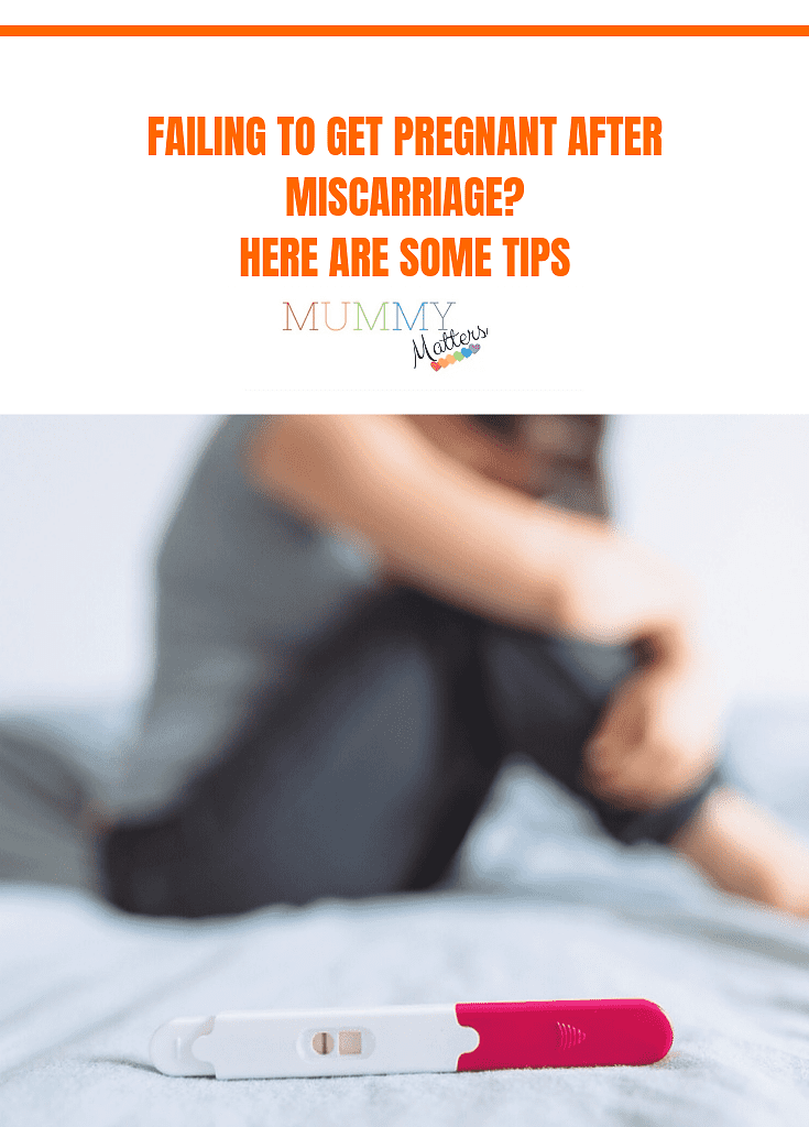 Failing to get pregnant after miscarriage? Here are some tips 1