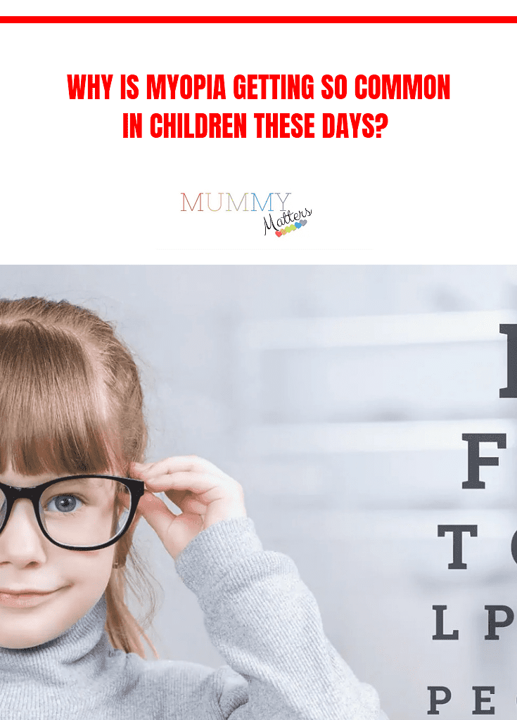 Why is myopia getting so common in children these days? 1