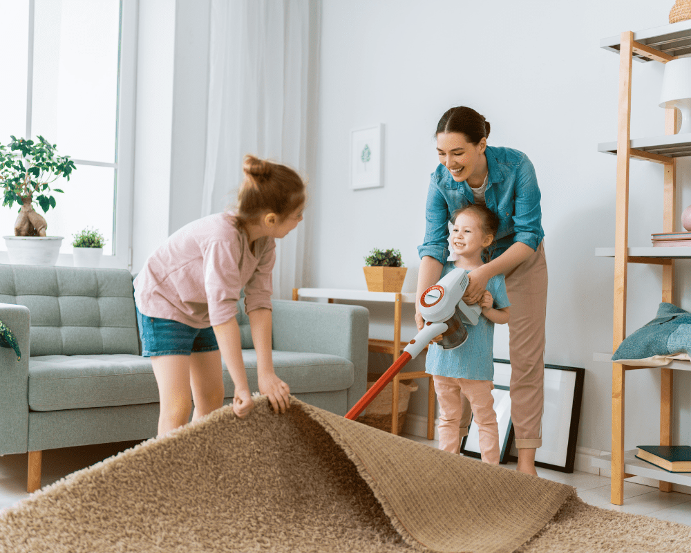 How to Keep Your Kids Safe when They Clean